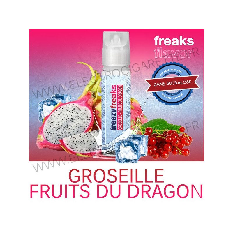 Groseille Fruit du Dragon - Freezy Freaks - ZHC 50ml