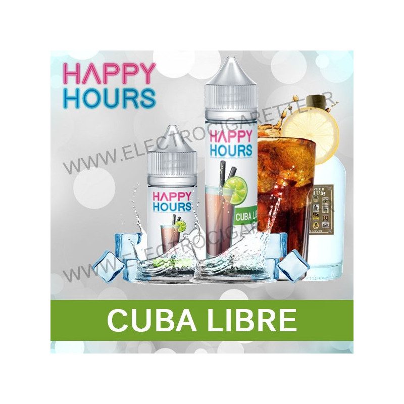 Happy Hours - Cuba Libre - ZHC 50ml ou Concentré DiY 30ml