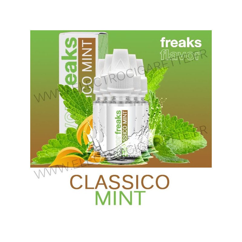 Pack de 5 x Classico Mint - Flavor Freaks - 10 ml