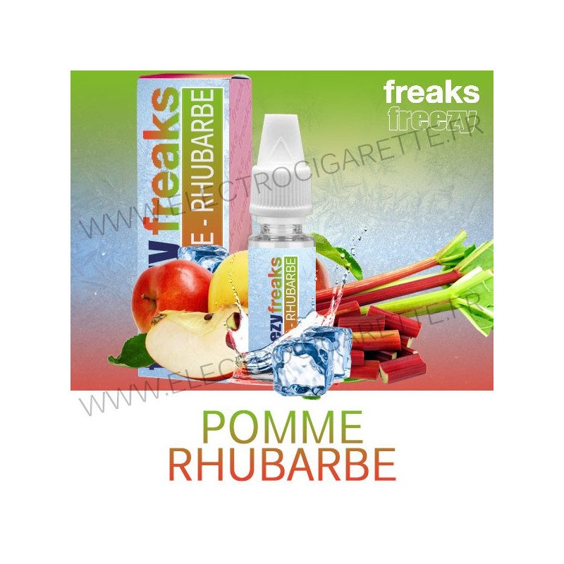 Pomme Rhubarbe - Freezy Freaks - 10 ml