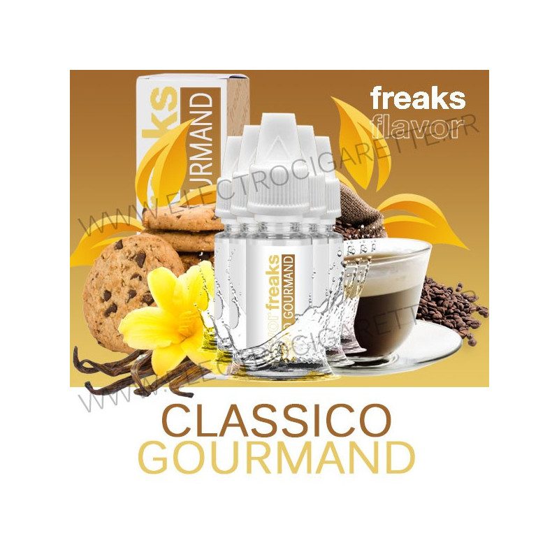 Pack de 5 x Classico Gourmand - Flavor Freaks - 10 ml