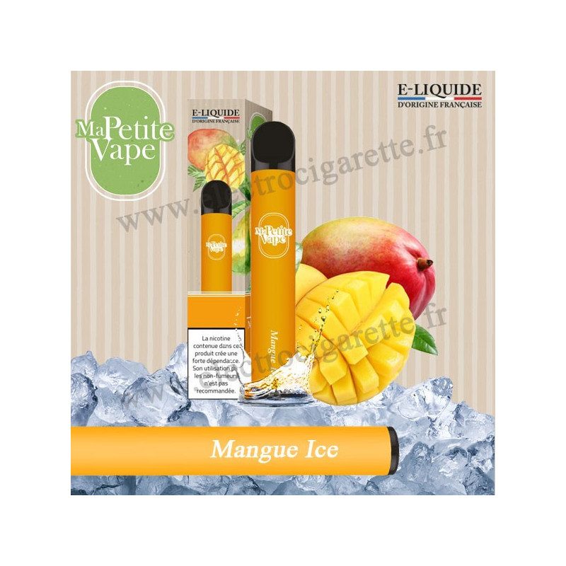 Mangue Ice - Ma petite vape - Cigarette jetable