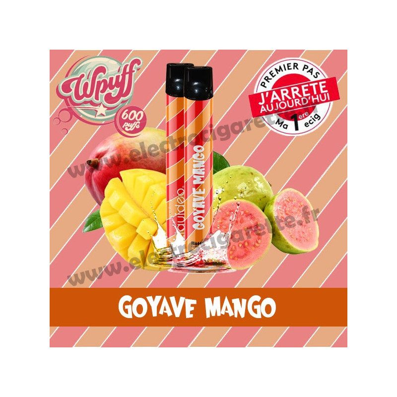 Goyave Mango - Wpuff - Vape Pen - Cigarette jetable