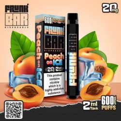 Peach on Ice - Frunk Bar - Vape Pen - Cigarette jetable