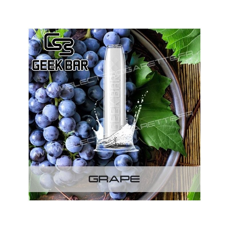 Grape - Geek Bar - Geek Vape - Vape Pen - Cigarette jetable