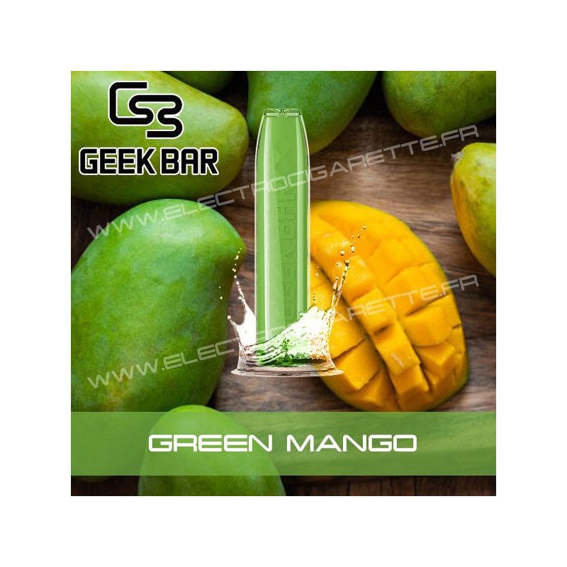 Green Mango - Geek Bar - Geek Vape - Vape Pen - Cigarette jetable