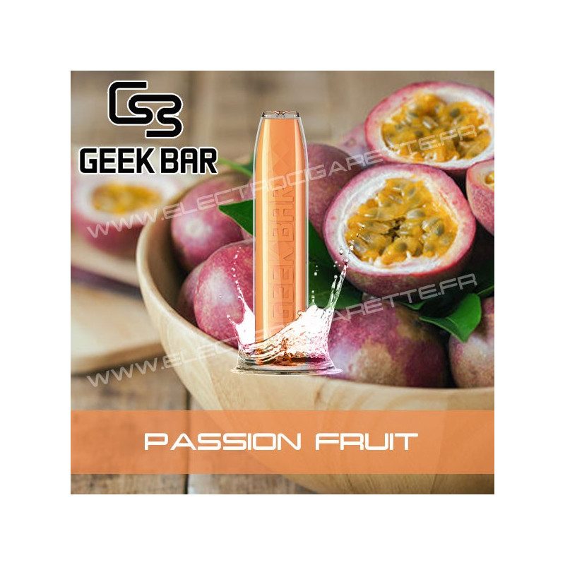 Passion Fruit - Geek Bar - Geek Vape - Vape Pen - Cigarette jetable