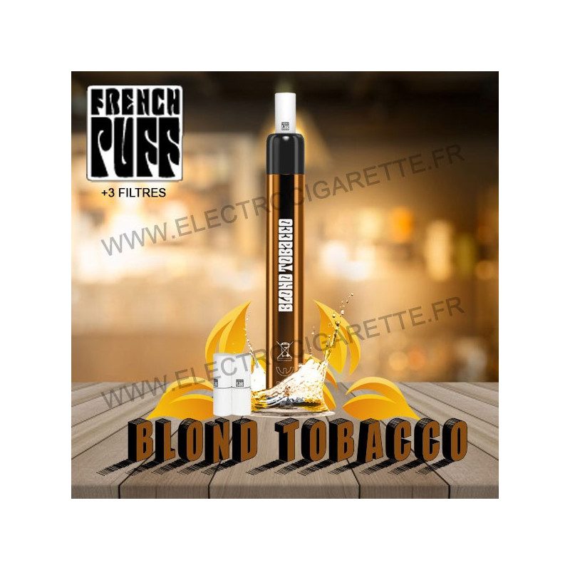 Blond Tobacco - French Puff - Vape Pen - Cigarette jetable