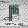 Cigarette électronique Essential - Relx - Couleur Noir