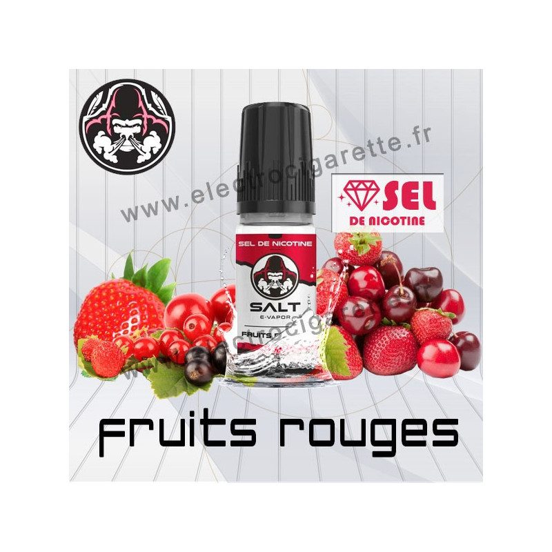 Fruits Rouges - Salt E-vapor - Aux sels de nicotine - New Design