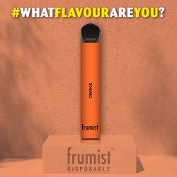 Orange - Frumist - Vape Pen - Cigarette jetable
