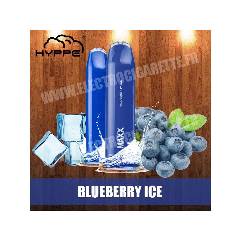 Blueberry Ice - Hyppe Maxx - Hyppe - Vape Pen - Cigarette jetable