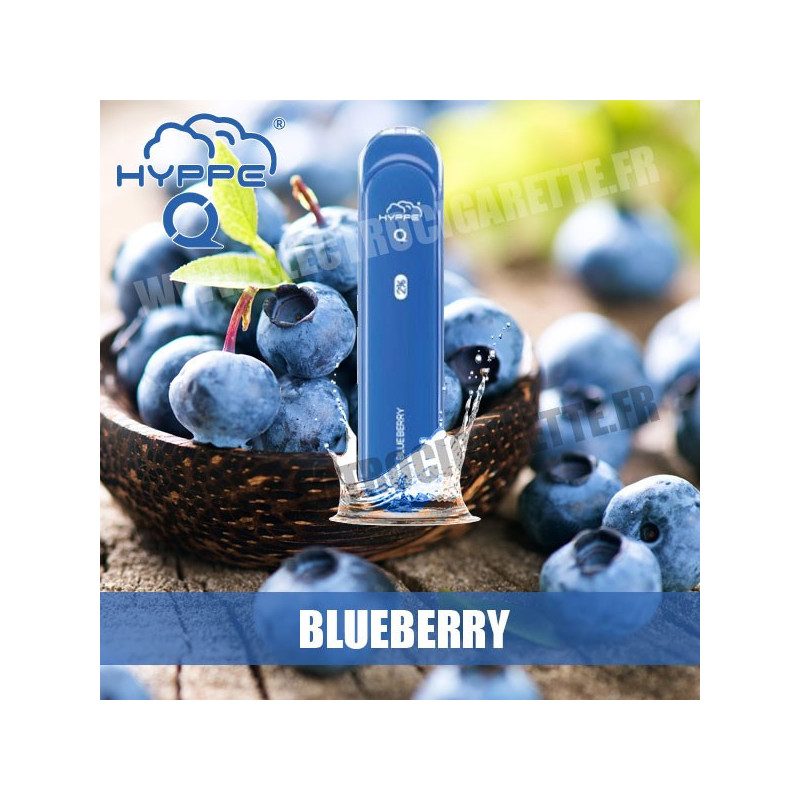 Blueberry - Hyppe Q - Hyppe - Vape Pen - Cigarette jetable