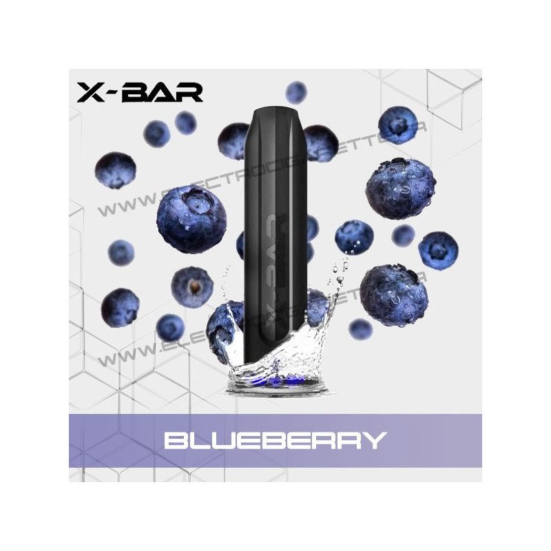 Blueberry - X-Bar - Vape Pen - Cigarette jetable