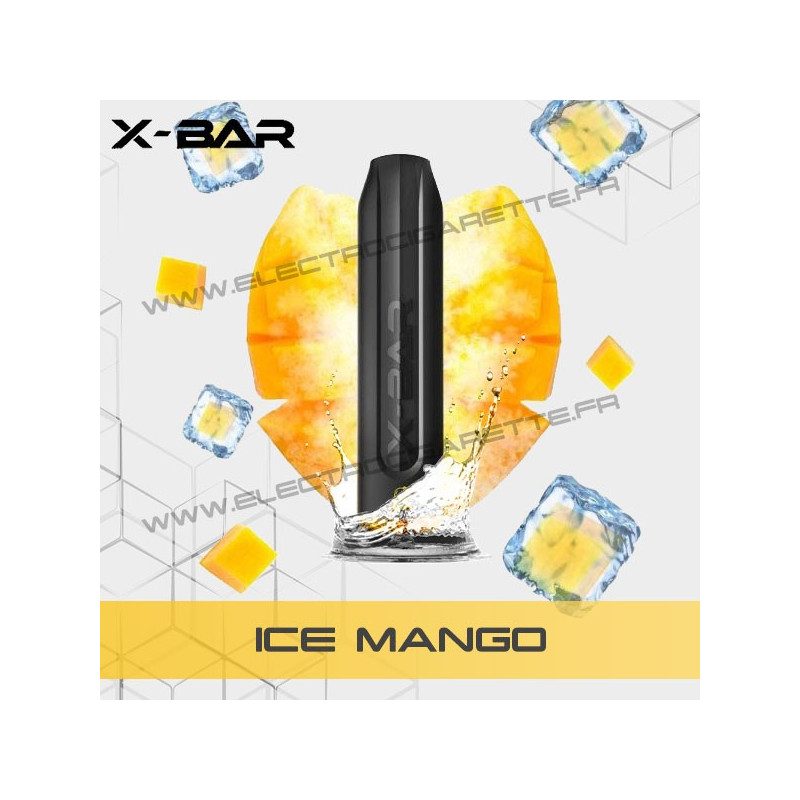 Ice Mango - X-Bar - Vape Pen - Cigarette jetable