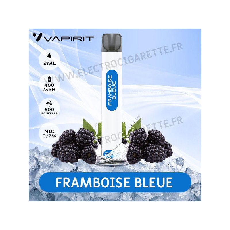 Framboise Bleue - A2 - Vapirit - Vape Pen - Cigarette jetable