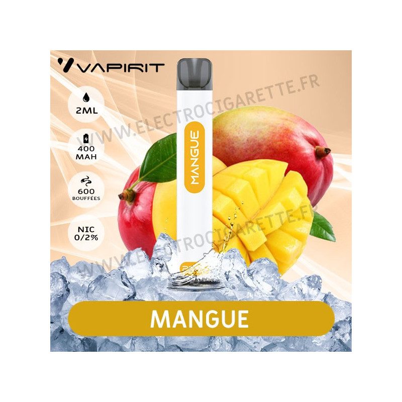Mangue - A2 - Vapirit - Vape Pen - Cigarette jetable
