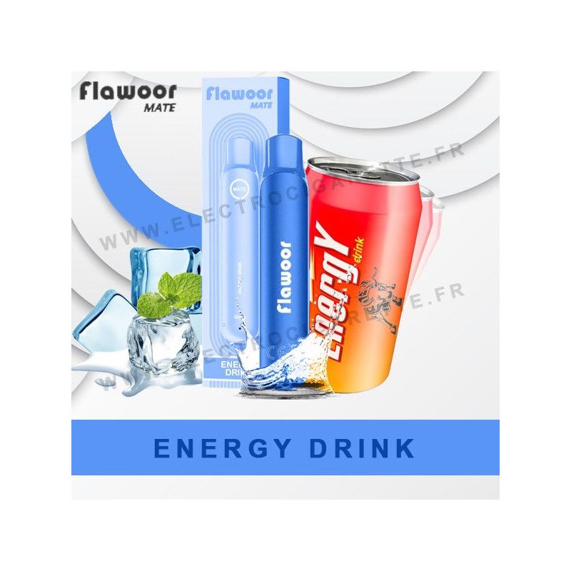 Energy Drink - Flawoor Mate - Vape Pen - Cigarette jetable