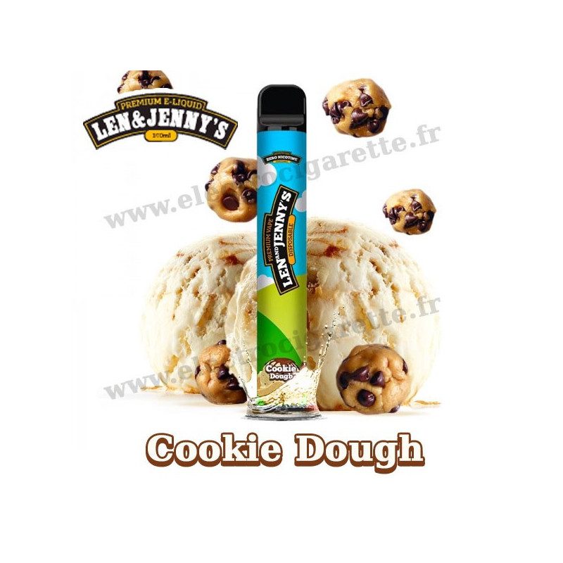Cookie Dough - Len and Jenny's - Vape Pen - Cigarette jetable