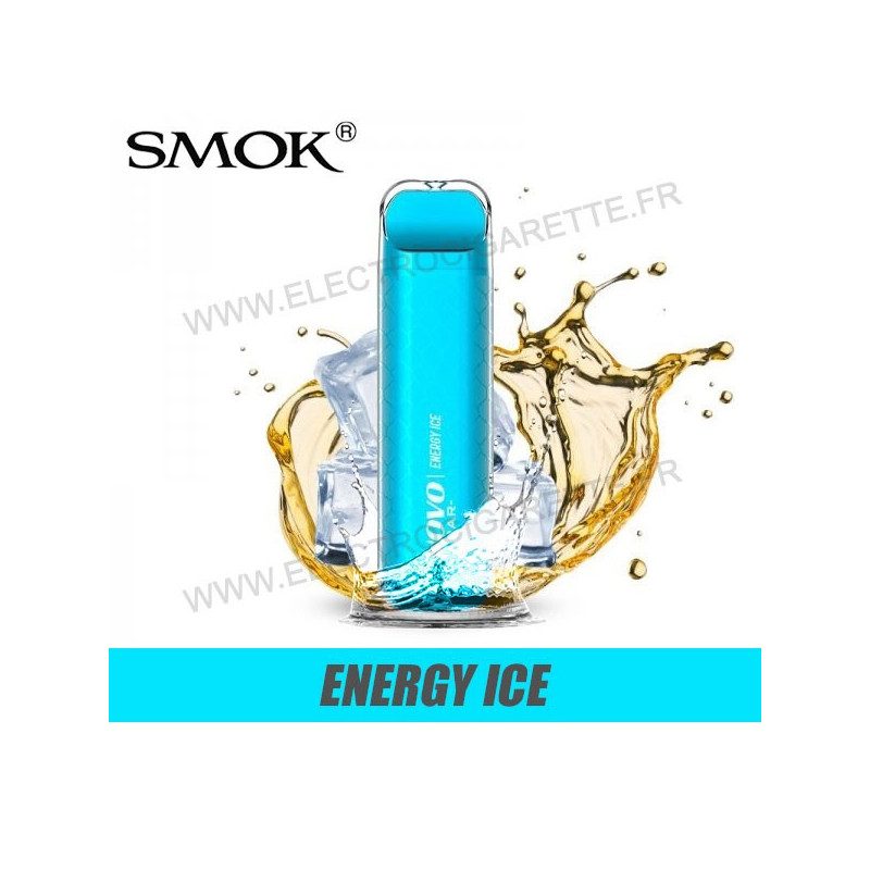 Energy Ice - Novo Bar - Smok - Vape Pen - Cigarette jetable