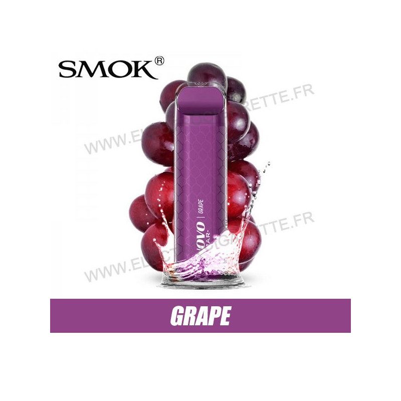 Grape - Novo Bar - Smok - Vape Pen - Cigarette jetable