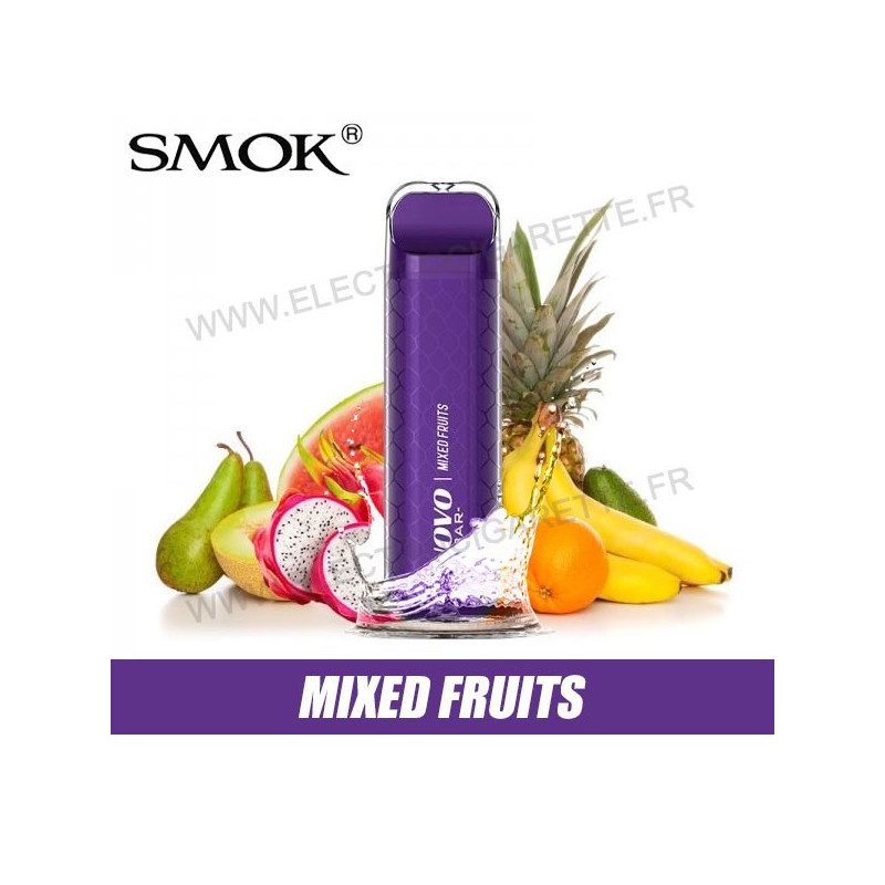 Mixed Fruits - Novo Bar - Smok - Vape Pen - Cigarette jetable