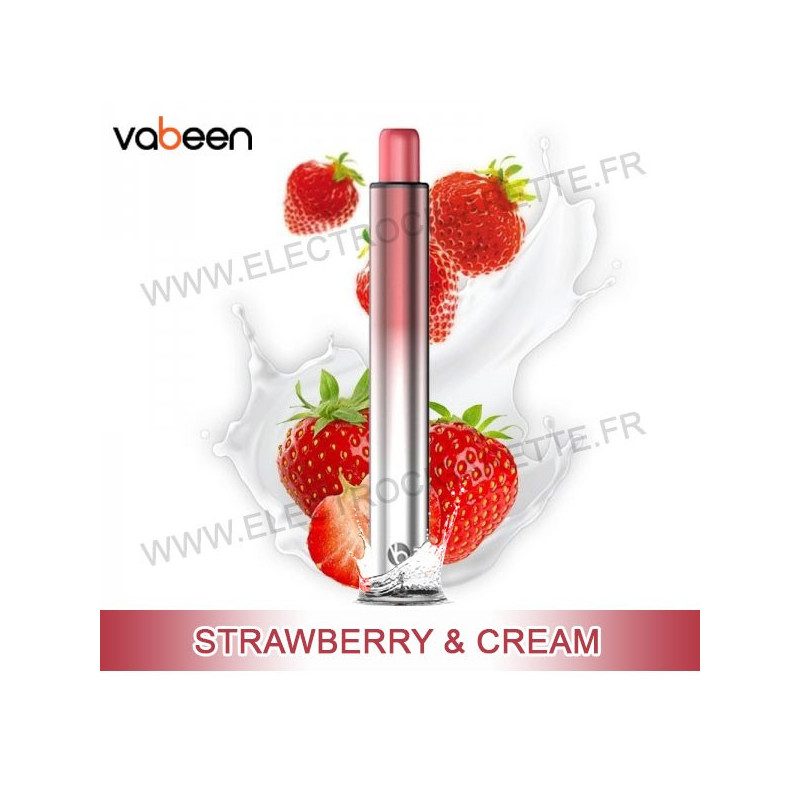 Strawberry and Cream - Flex - Vape Pen - Cigarette jetable