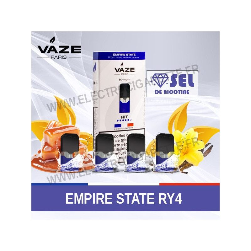 Empire State - 4 x Vaze Pod Pré-remplie - Vaze Pod