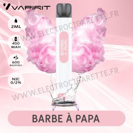 Barbe à Papa - A2 - Vapirit - Cigarette jetable