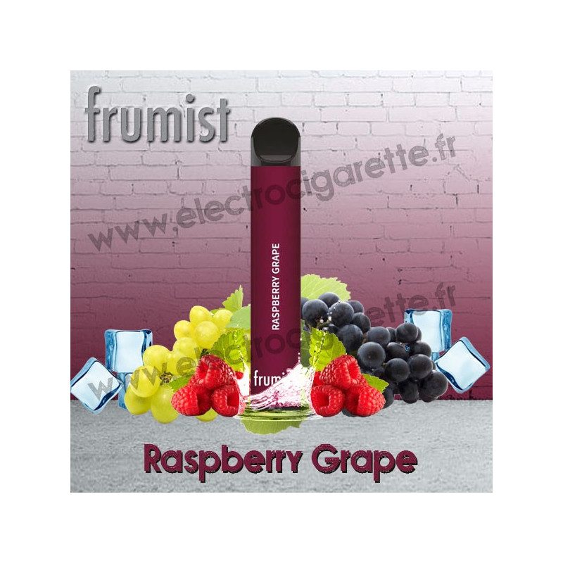 Raspberry Grape - Frumist - Vape Pen - Cigarette jetable