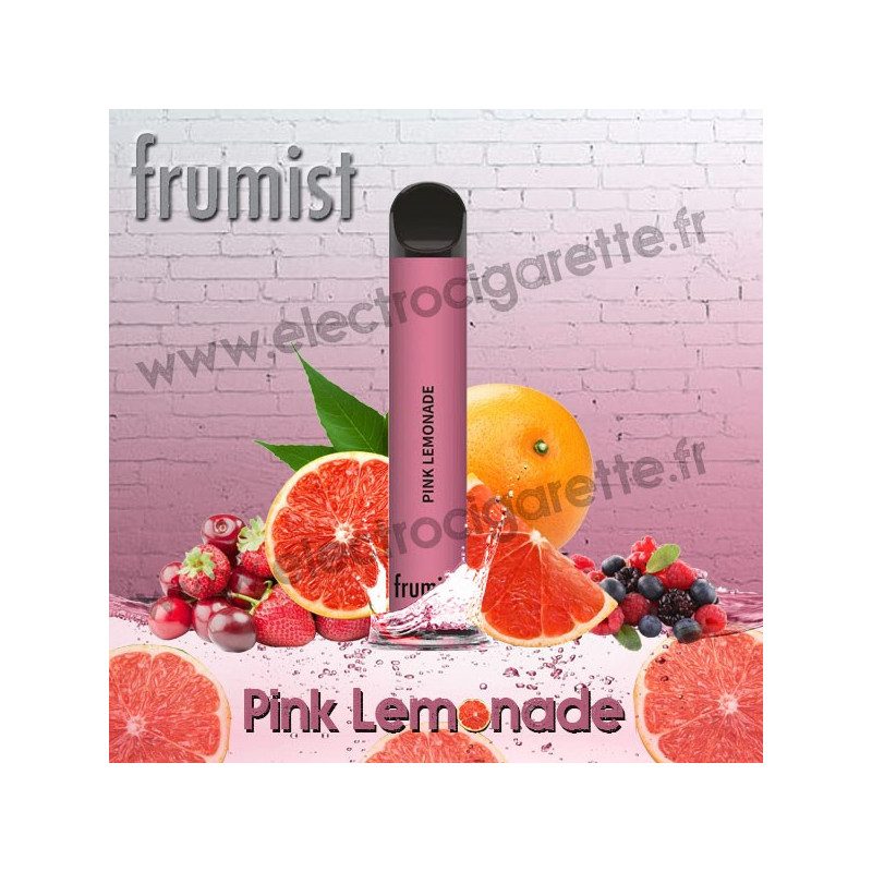 Pink Lemonade - Frumist - Vape Pen - Cigarette jetable