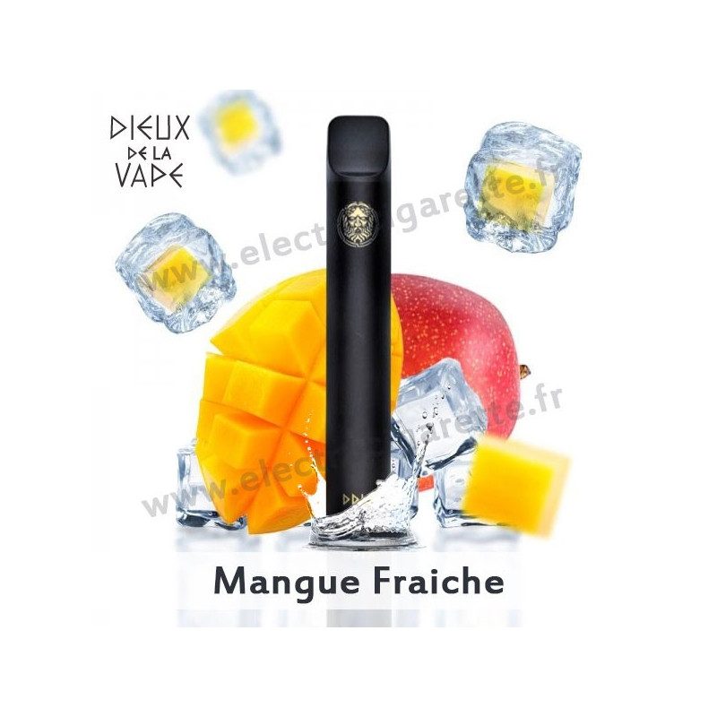 Mangue Fraiche - Dieux de la Vape - Vape Pen - Cigarette jetable