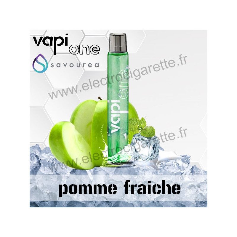 Pomme Fraîche - Vapi One - Savourea - 500mah 2ml - Vape Pen - Cigarette jetable