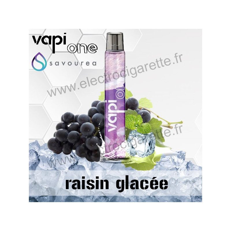 Raisin Glacée - Vapi One - Savourea - 500mah 2ml - Vape Pen - Cigarette jetable