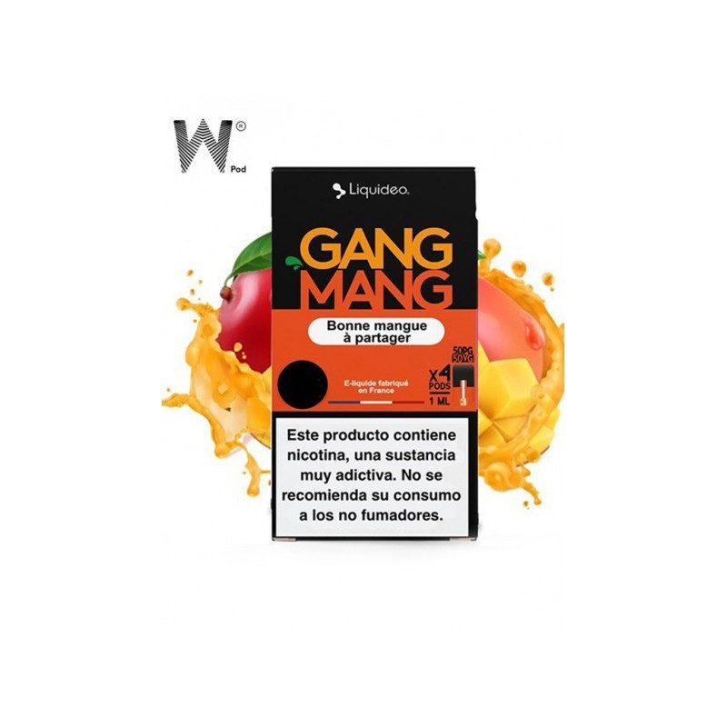 Gang Mang - 4 x Pod 1ml - Wpod Liquideo