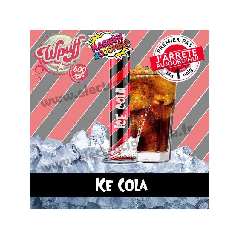 Ice Cola - Wpuff Magnum - Vape Pen - Cigarette jetable