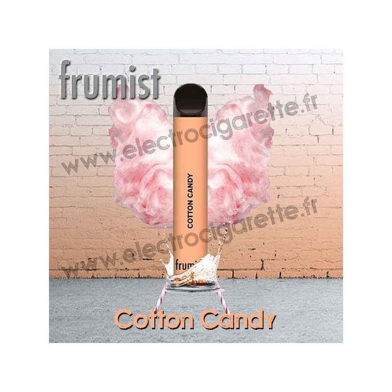 Cotton Candy - Frumist - Vape Pen - Cigarette jetable