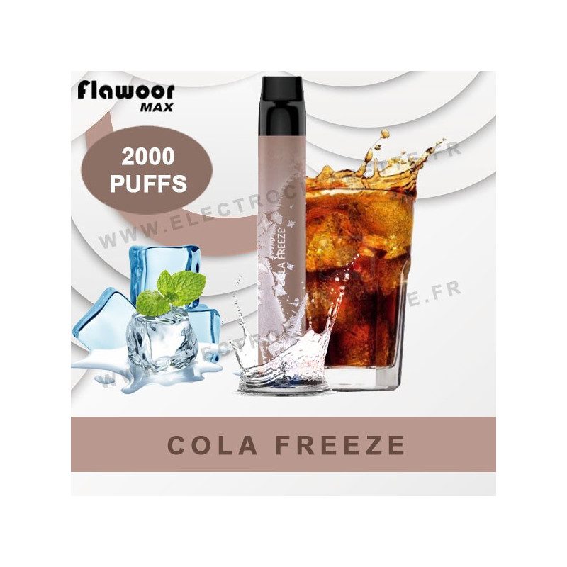 Cola Freeze - Flawoor Max - 2000 Puffs - Vape Pen - Cigarette jetable