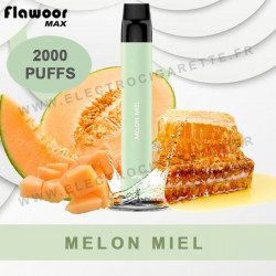Melon Miel - Flawoor Max - 2000 Puffs - Vape Pen - Cigarette jetable