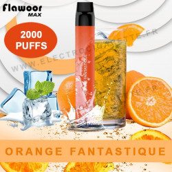 Orange Fantastique - Flawoor Max - 2000 Puffs - Vape Pen - Cigarette jetable