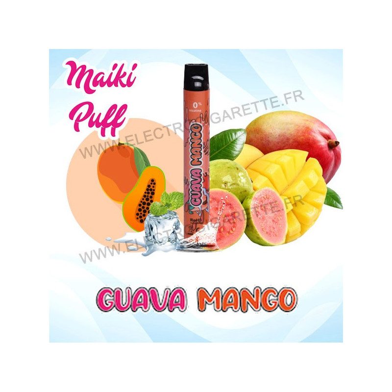 Guava Mango - Maiki Puff - Vape Pen - Cigarette jetable
