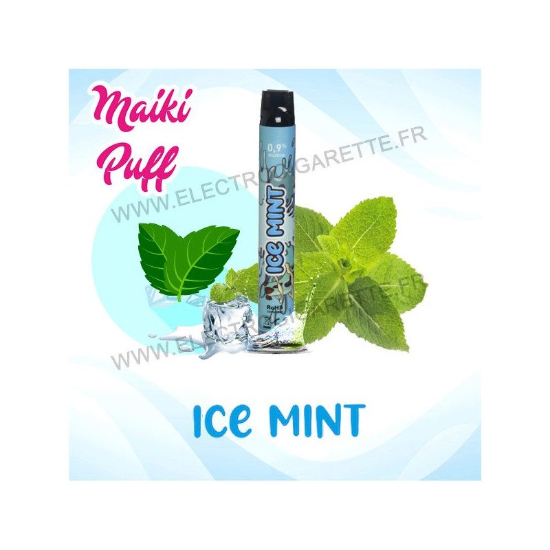 Ice Mint - Maiki Puff - Vape Pen - Cigarette jetable