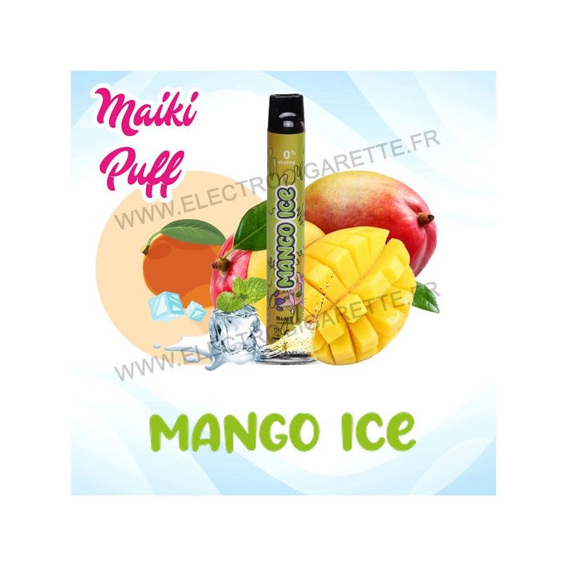 Mango Ice - Maiki Puff - Vape Pen - Cigarette jetable