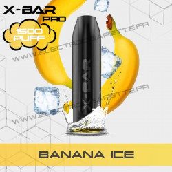 Banana Ice - X-Bar Pro - 1500 Puff - Vape Pen - Cigarette jetable