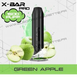 Green Apple - X-Bar Pro - 1500 Puff - Vape Pen - Cigarette jetable
