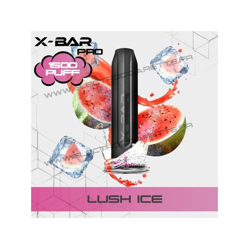 Lush Ice - X-Bar Pro - 1500 Puff - Vape Pen - Cigarette jetable