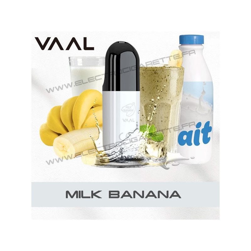 Milk Banana - VAAL Q Bar - Joyetech - Vape Pen - Cigarette jetable