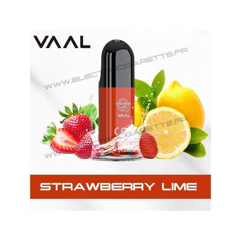 Strawberry Lime - VAAL Q Bar - Joyetech - Vape Pen - Cigarette jetable