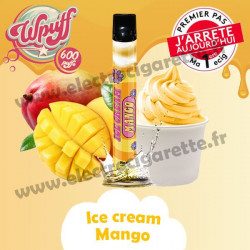 Puff Ice Cream Mango - Wpuff - Vape Pen - Cigarette jetable