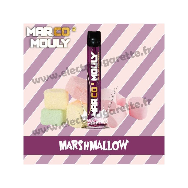 Marshmallow - Wpuff - Marco Mouly - Vape Pen - Cigarette jetable